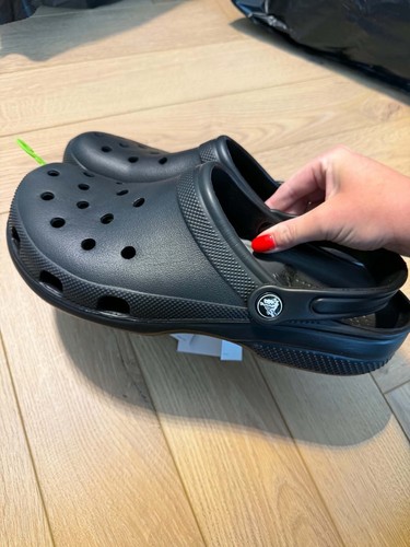 Mens black crocs size 11 - uk,