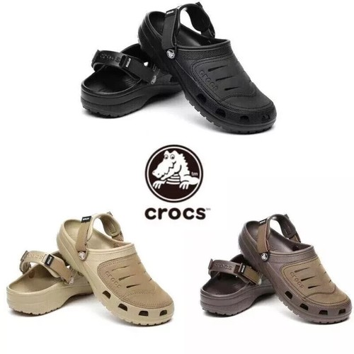 New model crocs leather men - leather, men's