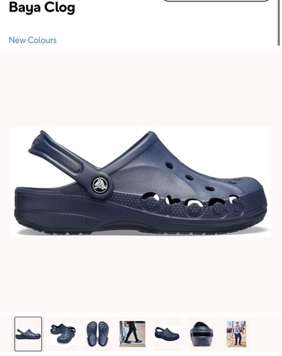 Crocs baya navy - navy, blue