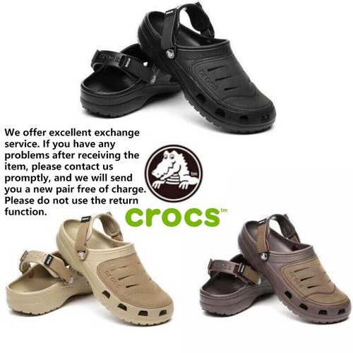New model crocs leather - new,