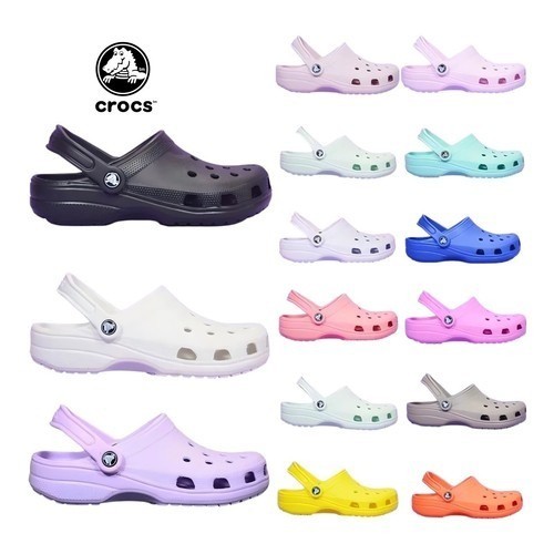 New multi color crocs classic - color,