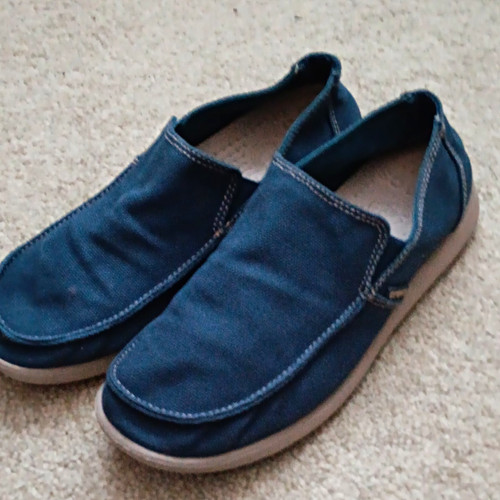 Crocs men blue canvas - crocs, men's