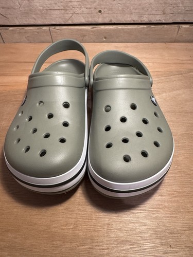 Croc crocband clogs green - crocband, &