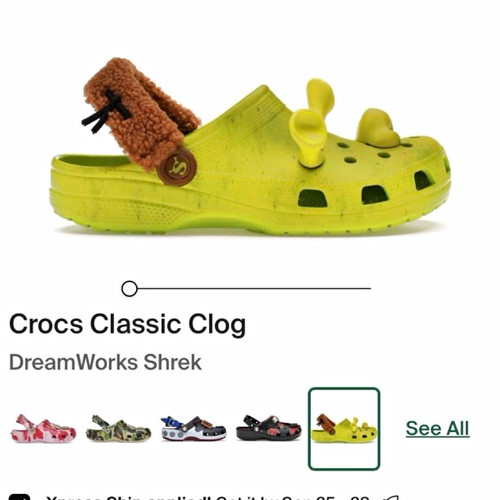 Crocs classic clog dreamworks - clog,