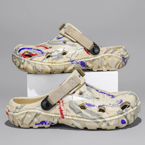New men camo slip - camo, crocs