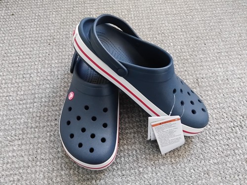 Mens crocs crocband blue white - crocband, blue/white