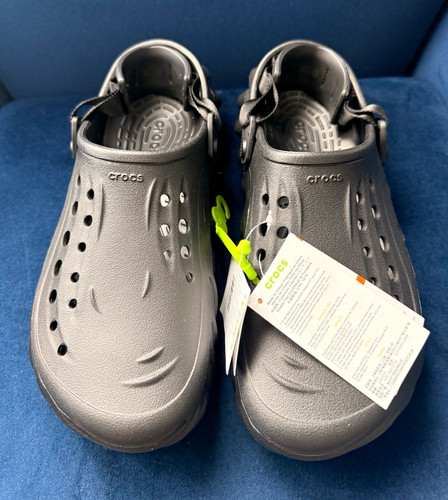 Crocs echo clog grey slip - grey, slip-on