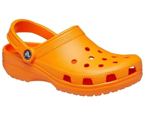Crocs orange slip clogs - slip,