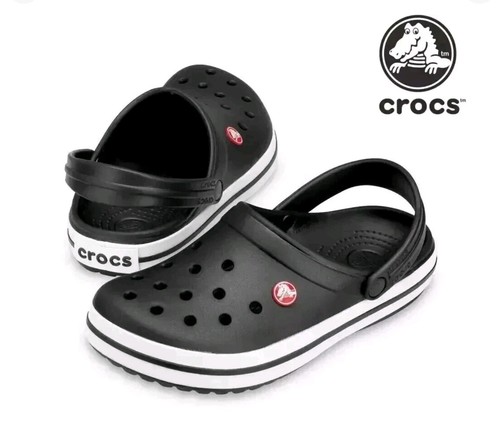 Genuine crocs crocband black - crocs,