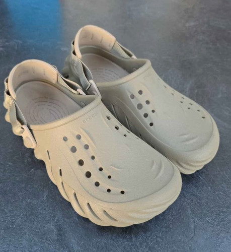 Crocs beige slip clog - slip-on,