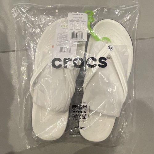 Crocs crocband flip white - crocband,