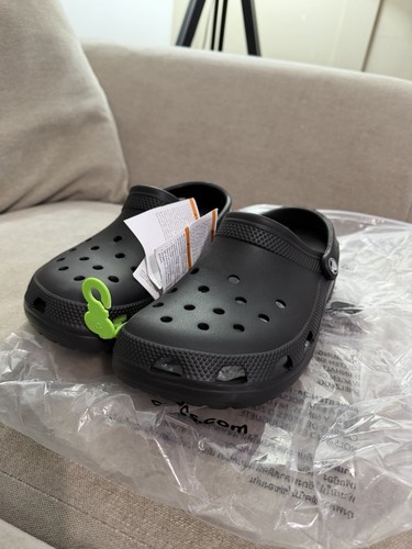 Mens black crocs size - mens,