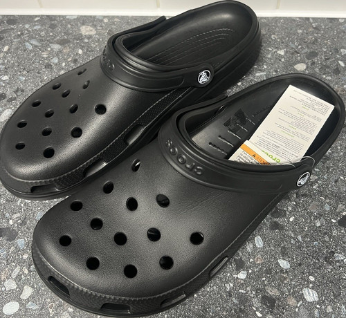 Crocs classic black slip - classic,
