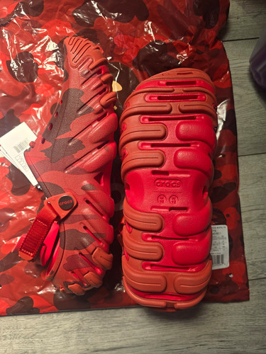 Crocs bape classic - crocs, red
