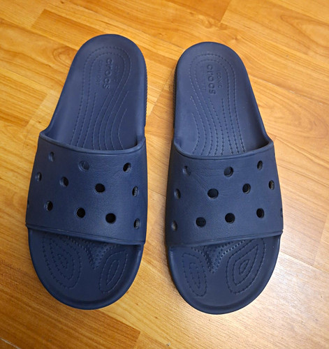 Crocs rubber slider sandals - crocs,