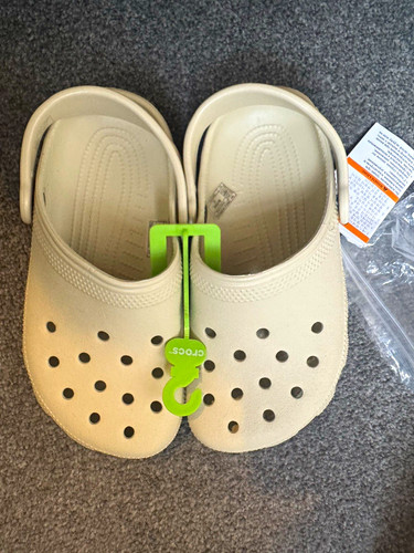 Crocs classic clog beige - crocs,