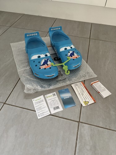 Lightning mcqueen dinoco crocs - dinoco,