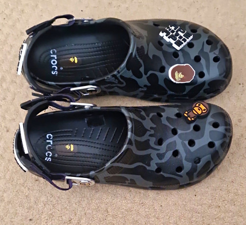 Crocs bape classic clog - x,