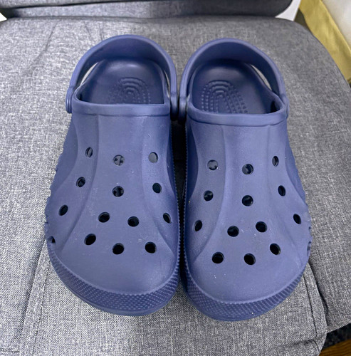 Crocs classic clog blue slip - crocs,