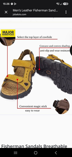 Crocs men leather fisherman - crocs,