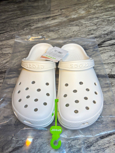 Crocs bella clog white slip - white, slip-on