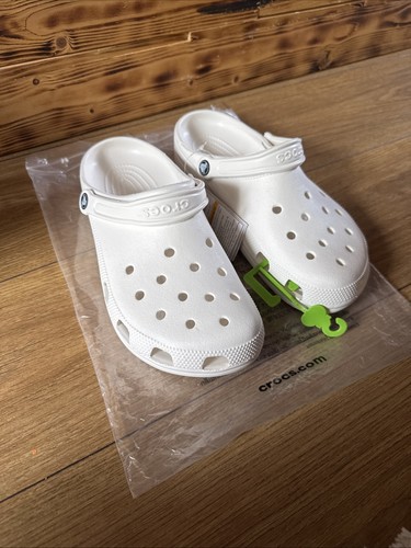 Mens croc white uk10 brand - mens,