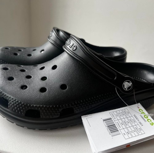 Crocs black uk8 - crocs,