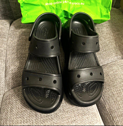 Crocs mega crush black rubber - crocs,