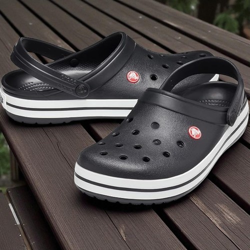Black adult crocs - adult,
